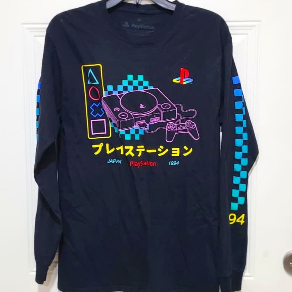 Playstation 1994 Japan gamer tshirt